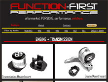 Tablet Screenshot of function-first.com